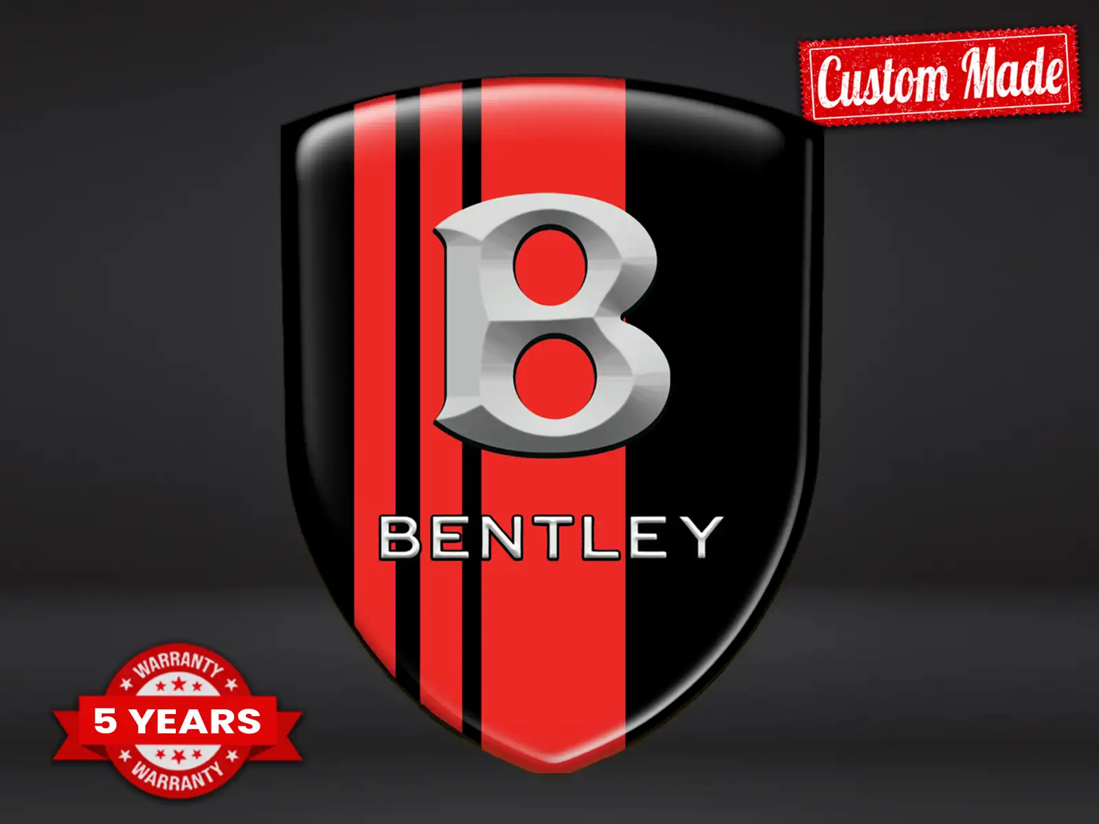 Bentley Emblemi Auto Su Misura Resistenti Pregiati Professionali
